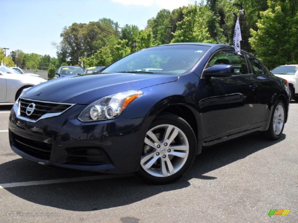 2010 Navy Blue Nissan Altima 2 5 S Coupe 49051109