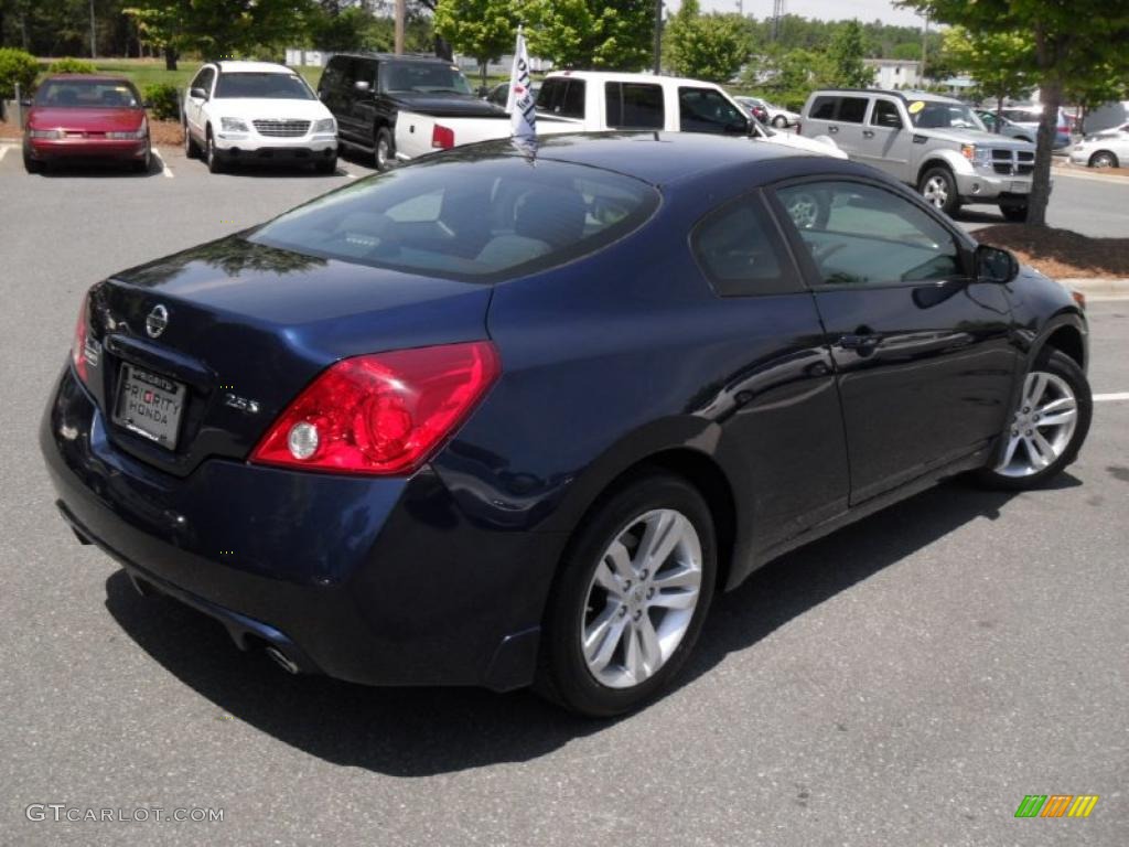 2010 Altima 2.5 S Coupe - Navy Blue / Charcoal photo #4