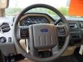  2011 F250 Super Duty Lariat SuperCab 4x4 Steering Wheel