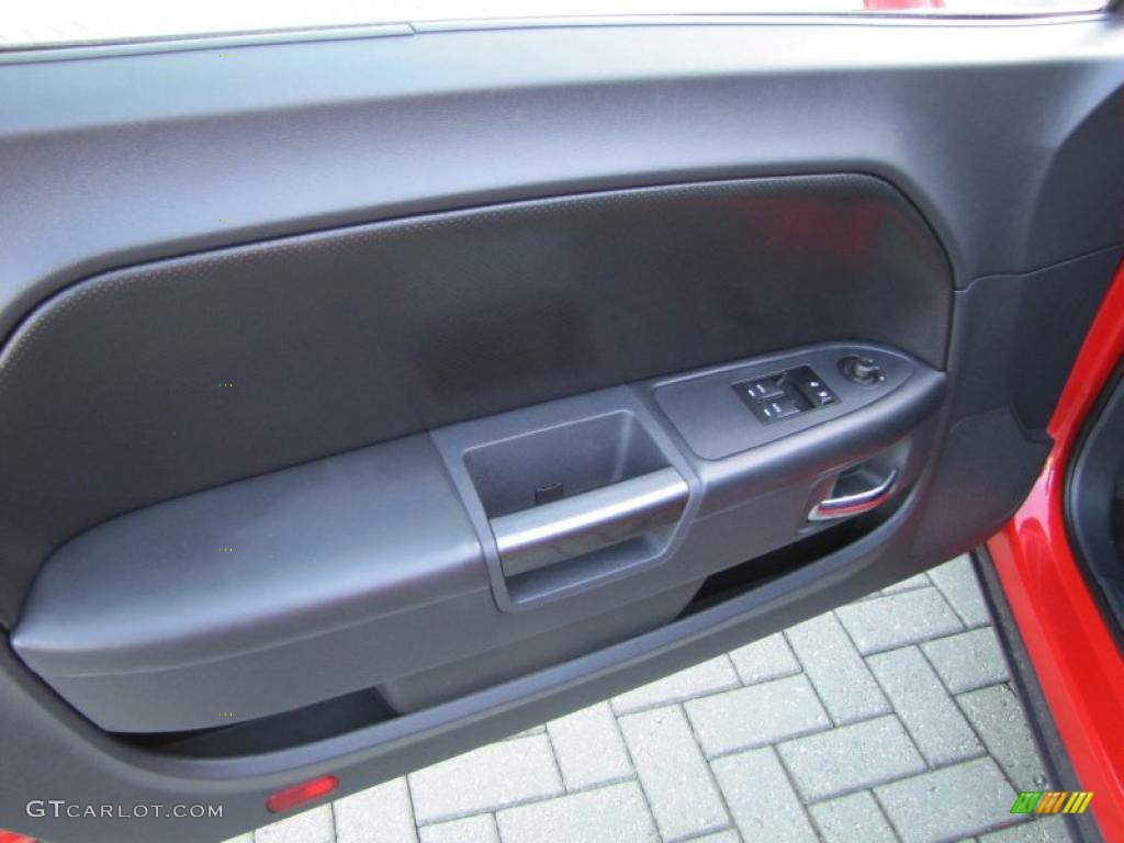 2009 Dodge Challenger R/T Dark Slate Gray Door Panel Photo #49069283