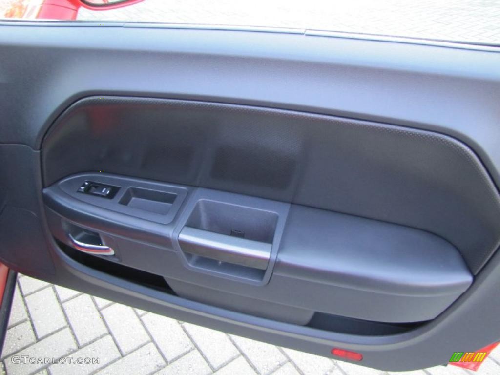 2009 Dodge Challenger R/T Dark Slate Gray Door Panel Photo #49069340