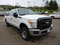 Oxford White - F250 Super Duty XL SuperCab 4x4 Photo No. 6