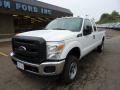 Oxford White - F250 Super Duty XL SuperCab 4x4 Photo No. 8