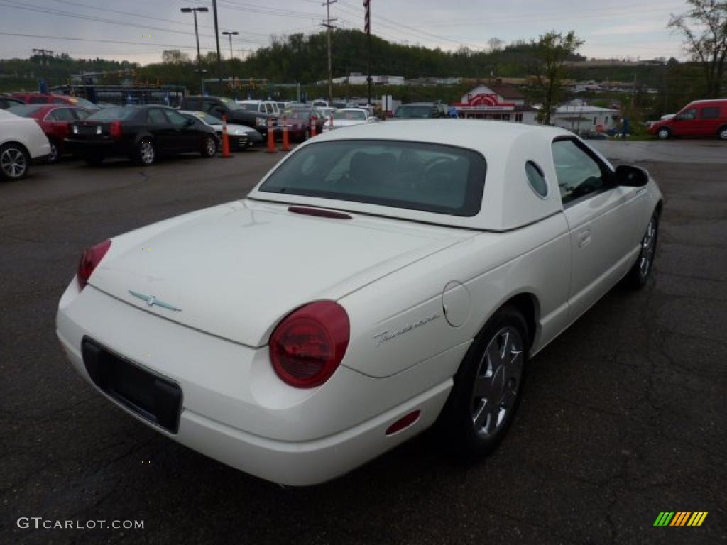 Whisper White 2002 Ford Thunderbird Premium Roadster Exterior Photo #49070888