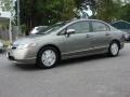 Galaxy Gray Metallic - Civic Hybrid Sedan Photo No. 2