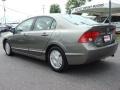 Galaxy Gray Metallic - Civic Hybrid Sedan Photo No. 4