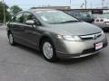 Galaxy Gray Metallic - Civic Hybrid Sedan Photo No. 8