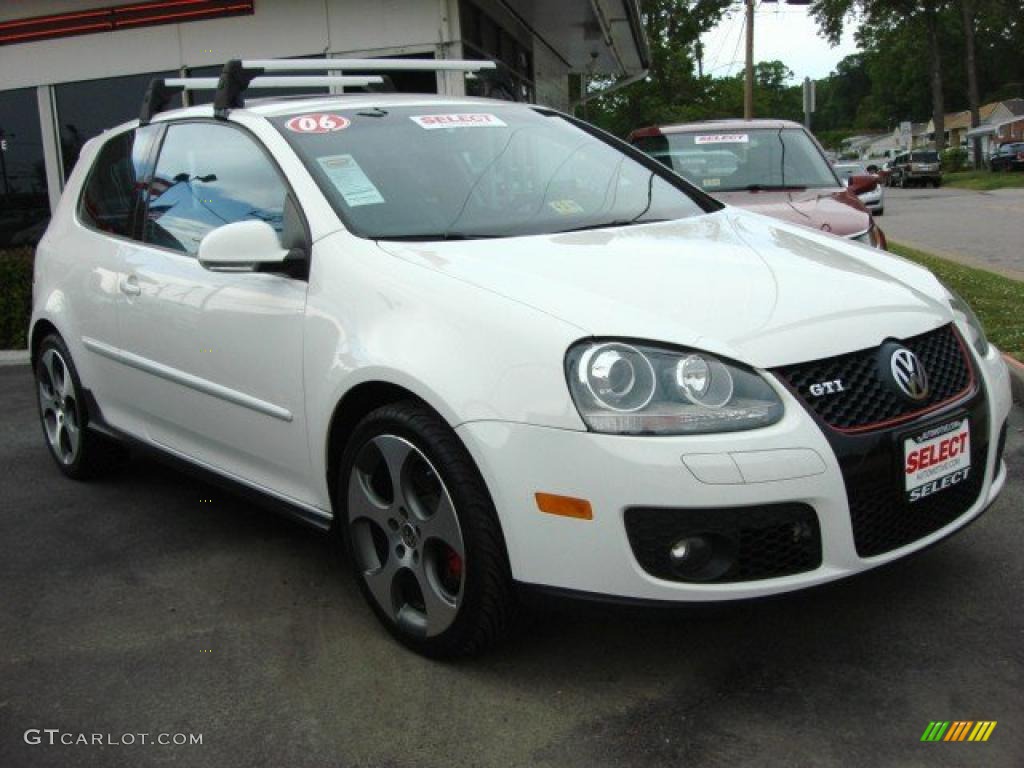 2006 GTI 2.0T - Candy White / Black Leather photo #6