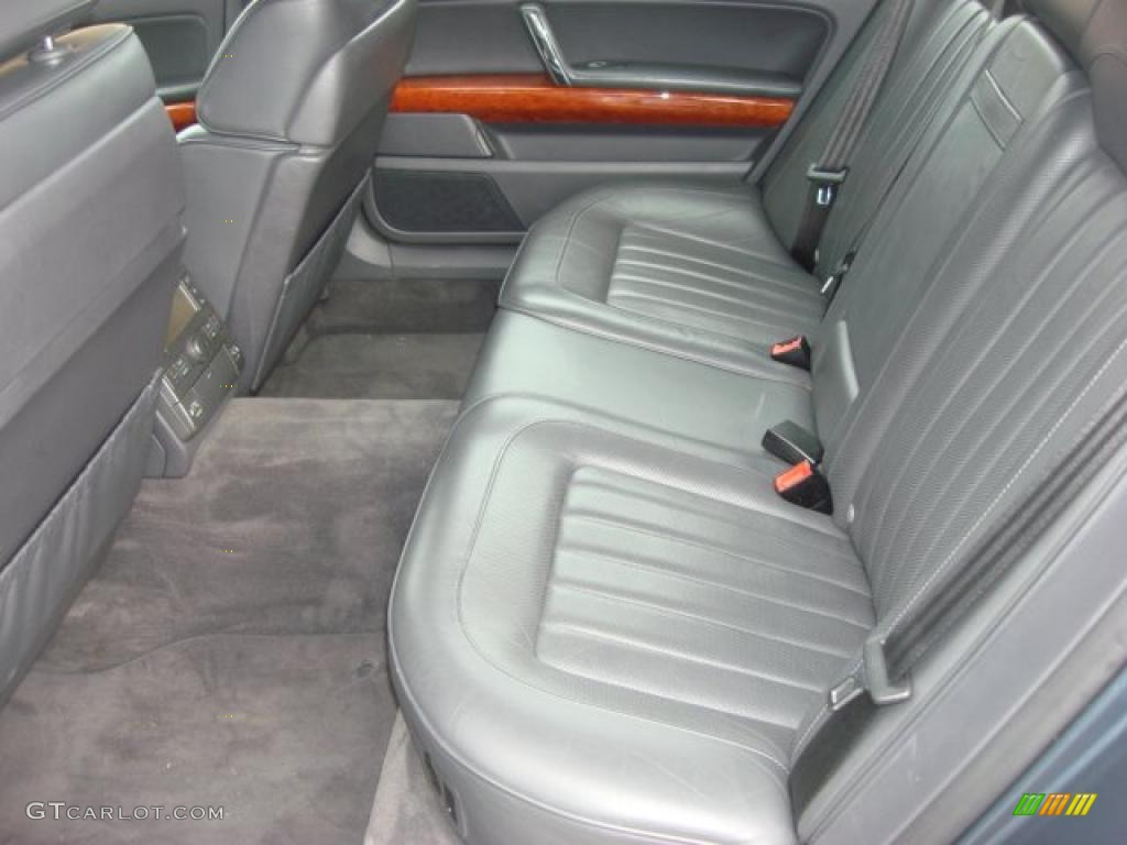 Anthracite Interior 2004 Volkswagen Phaeton V8 4Motion Sedan Photo #49072355