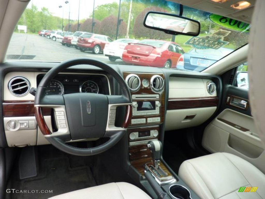 2008 MKZ Sedan - Light Sage Metallic / Light Stone photo #10