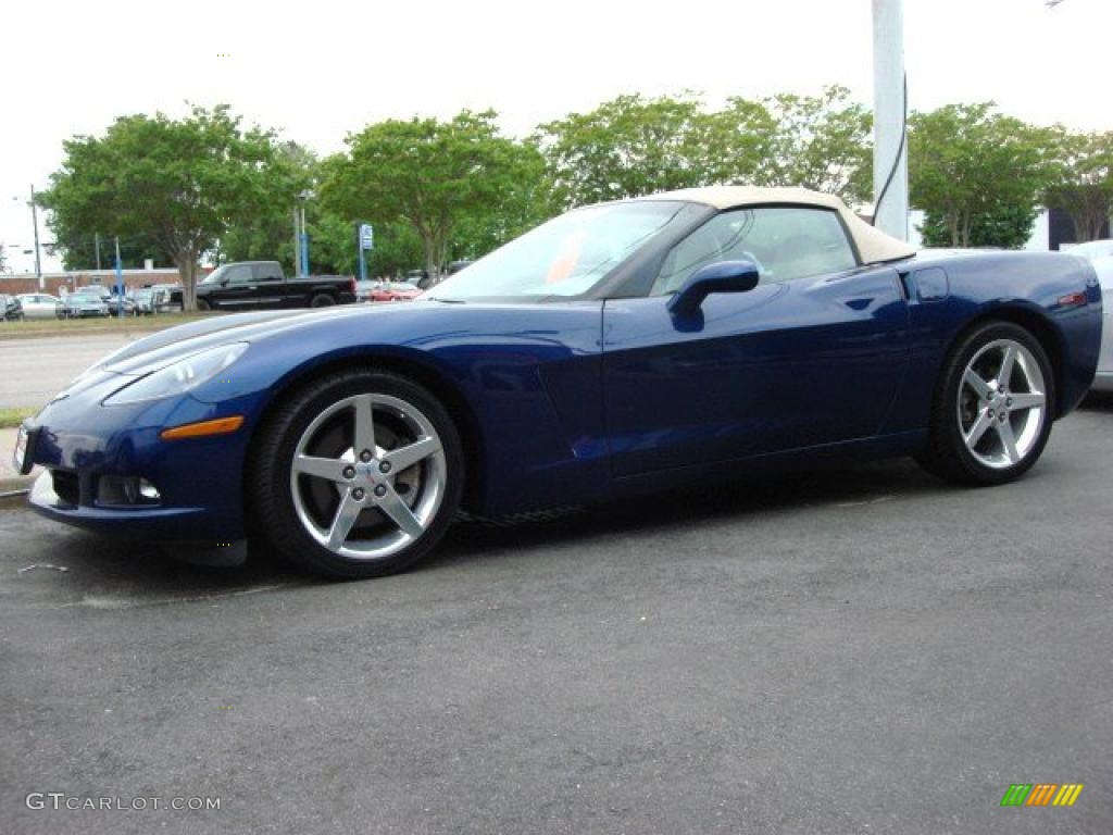 LeMans Blue Metallic 2005 Chevrolet Corvette Convertible Exterior Photo #49072628