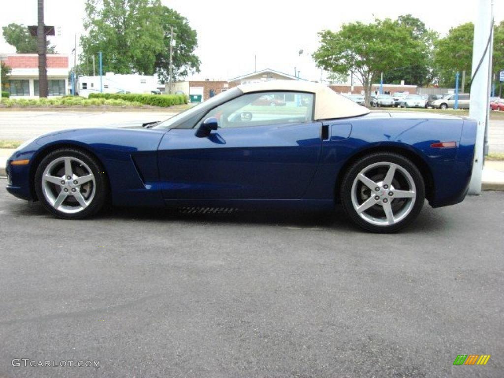 LeMans Blue Metallic 2005 Chevrolet Corvette Convertible Exterior Photo #49072643