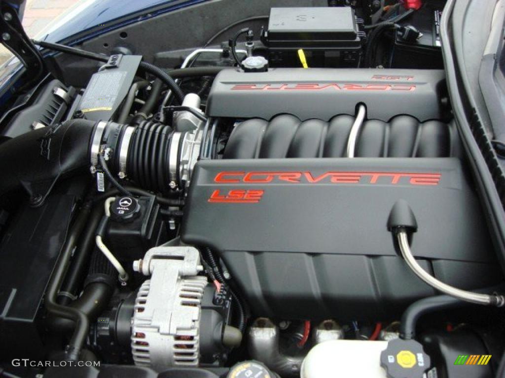 2005 Chevrolet Corvette Convertible 6.0 Liter OHV 16-Valve LS2 V8 Engine Photo #49072874