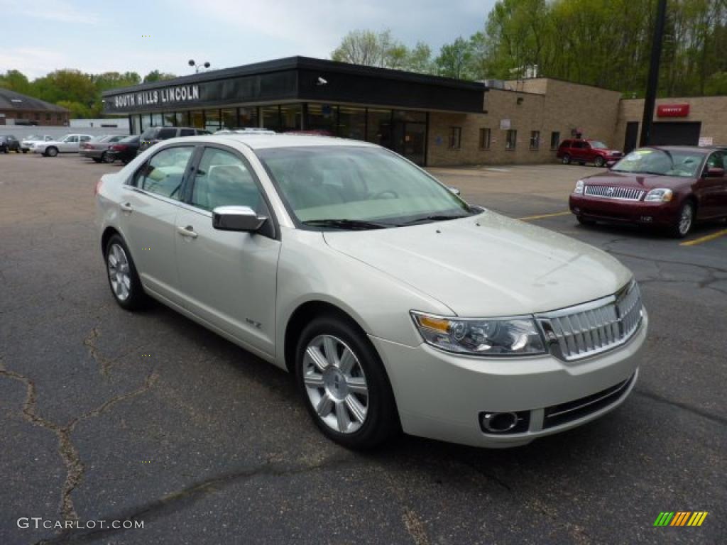 2008 MKZ Sedan - Light Sage Metallic / Sand photo #5