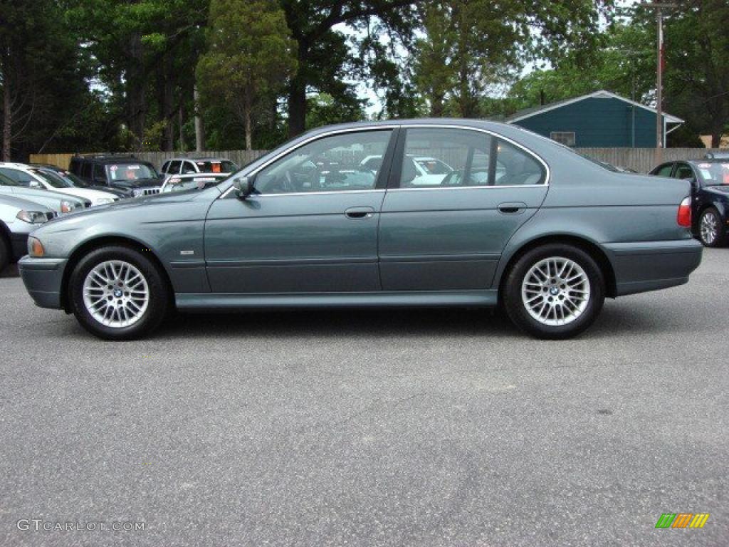 Slate Green Metallic 2003 BMW 5 Series 530i Sedan Exterior Photo #49073270