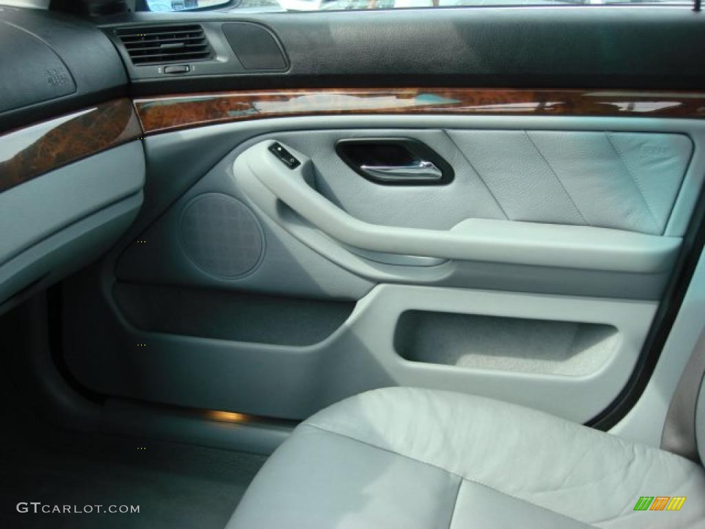 2003 5 Series 530i Sedan - Slate Green Metallic / Grey photo #19