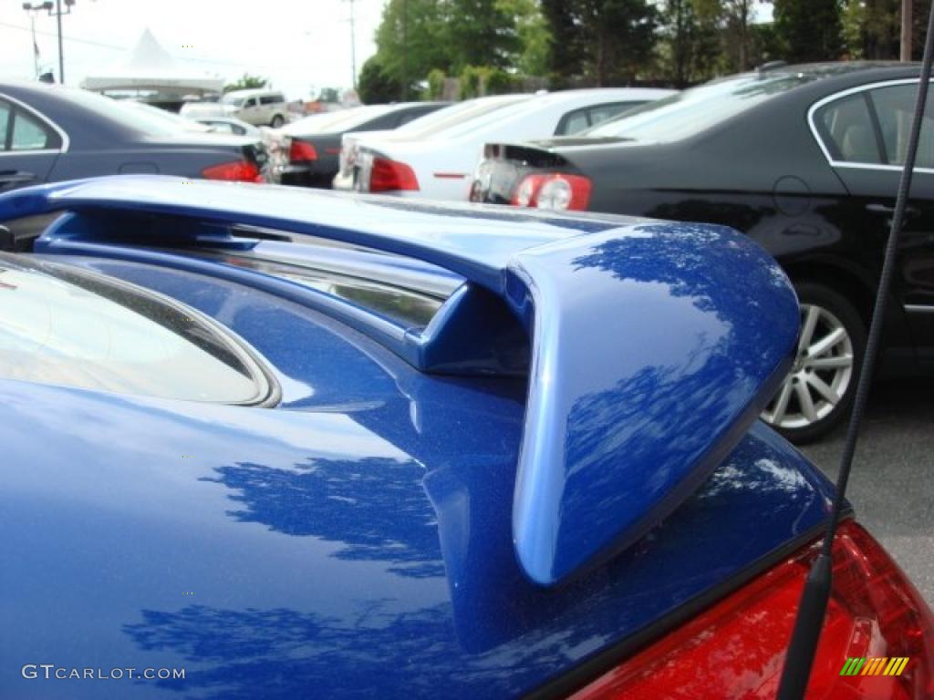 2006 350Z Coupe - Daytona Blue Metallic / Carbon Black photo #20