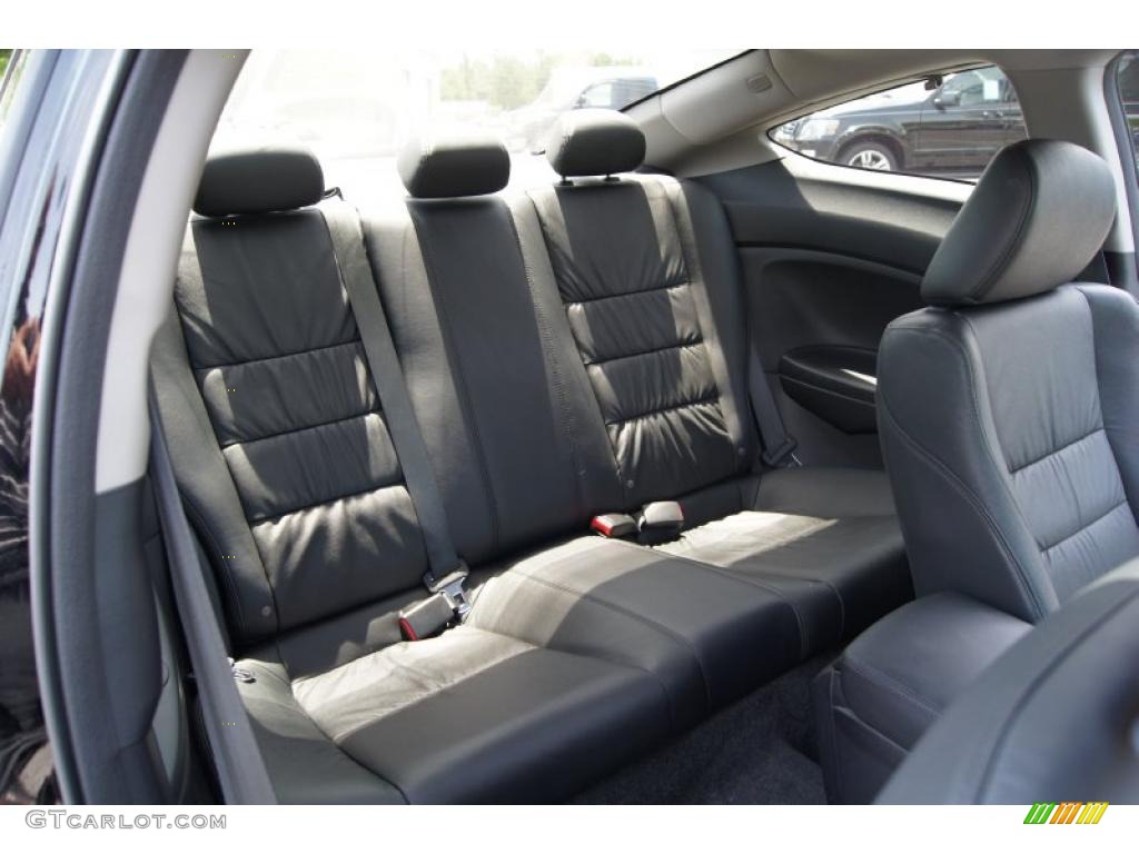Black Interior 2010 Honda Accord EX-L V6 Coupe Photo #49075427