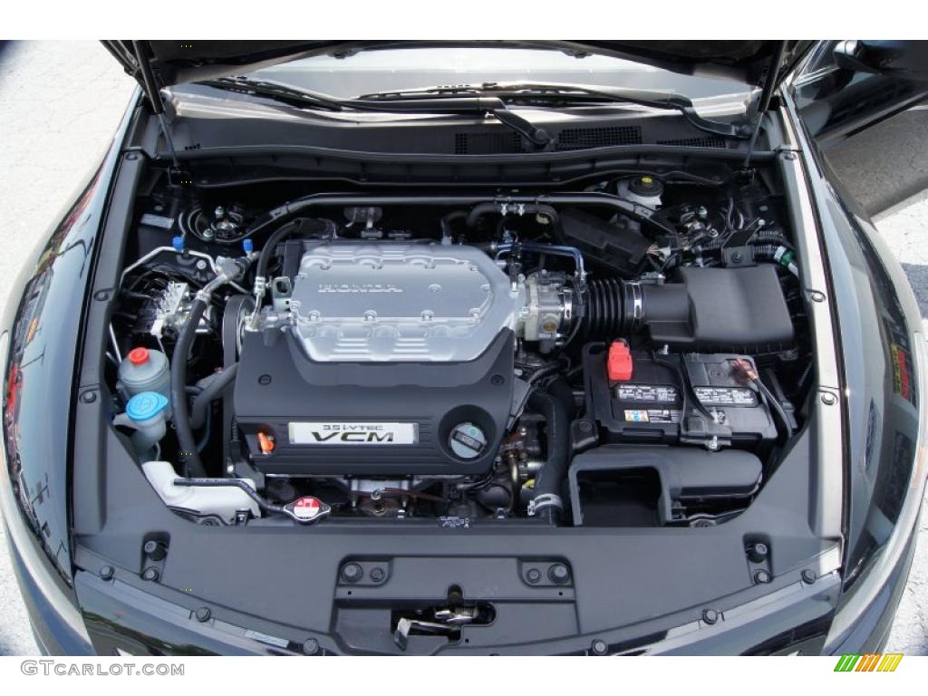 2010 Honda Accord EX-L V6 Coupe 3.5 Liter VCM DOHC 24-Valve i-VTEC V6 Engine Photo #49075487