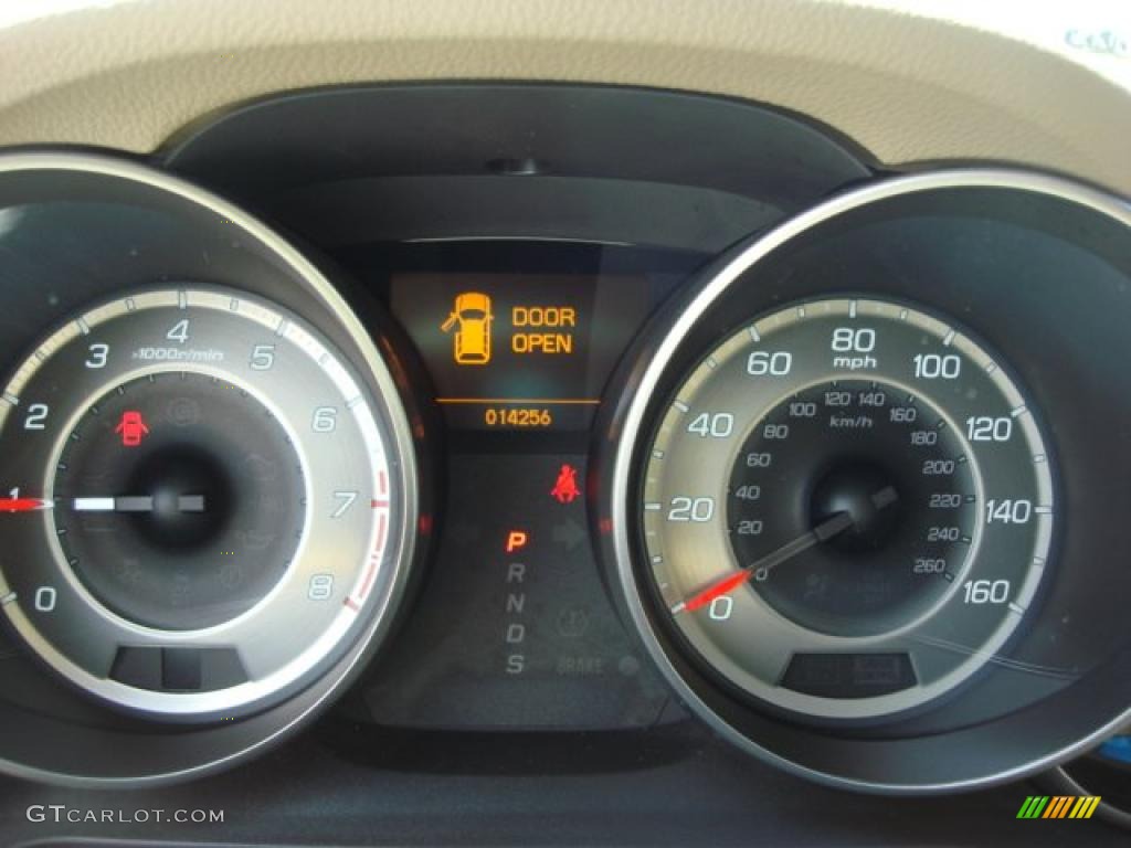 2010 Acura MDX Technology Gauges Photo #49076393