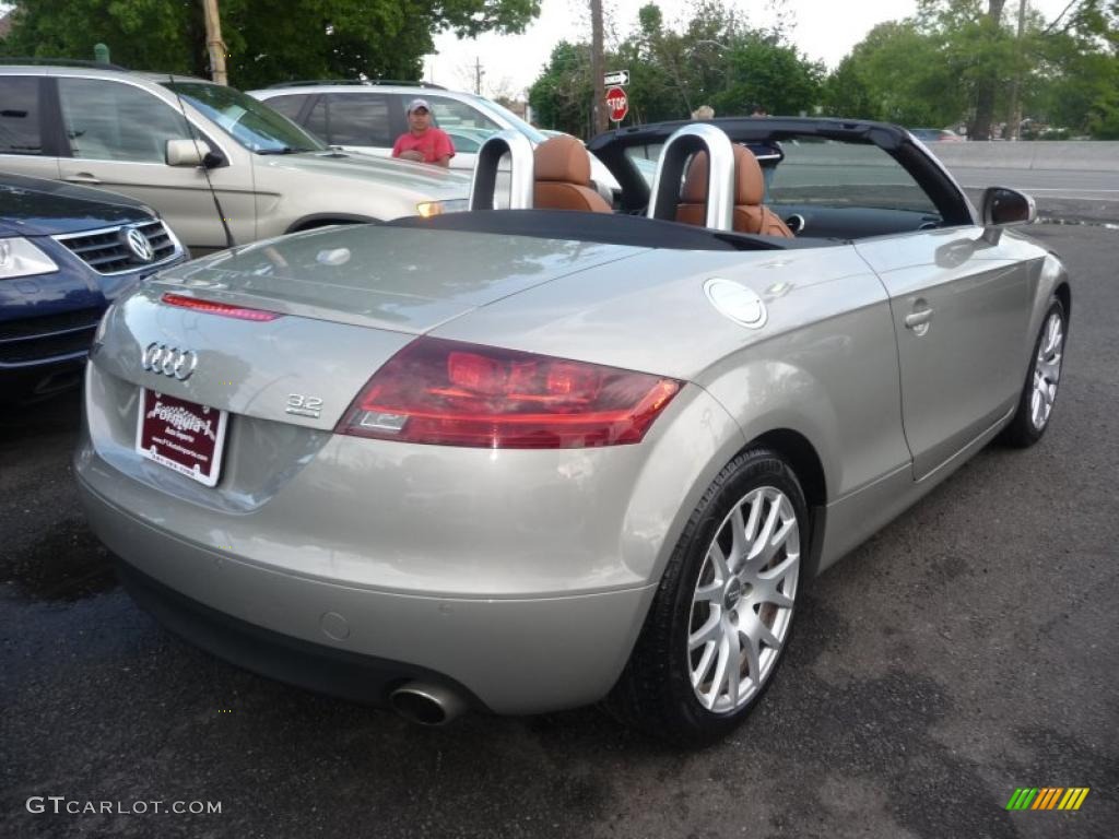 Sahara Silver Metallic 2008 Audi TT 3.2 quattro Roadster Exterior Photo #49076657