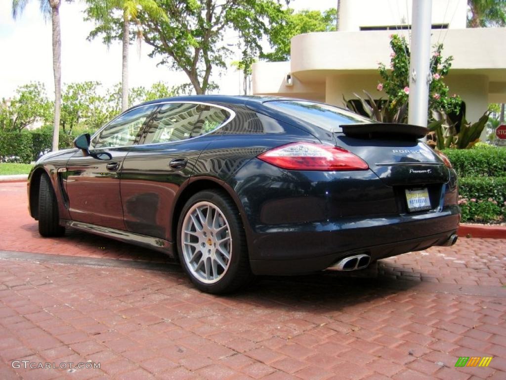 Dark Blue Metallic 2010 Porsche Panamera 4S Exterior Photo #49077209