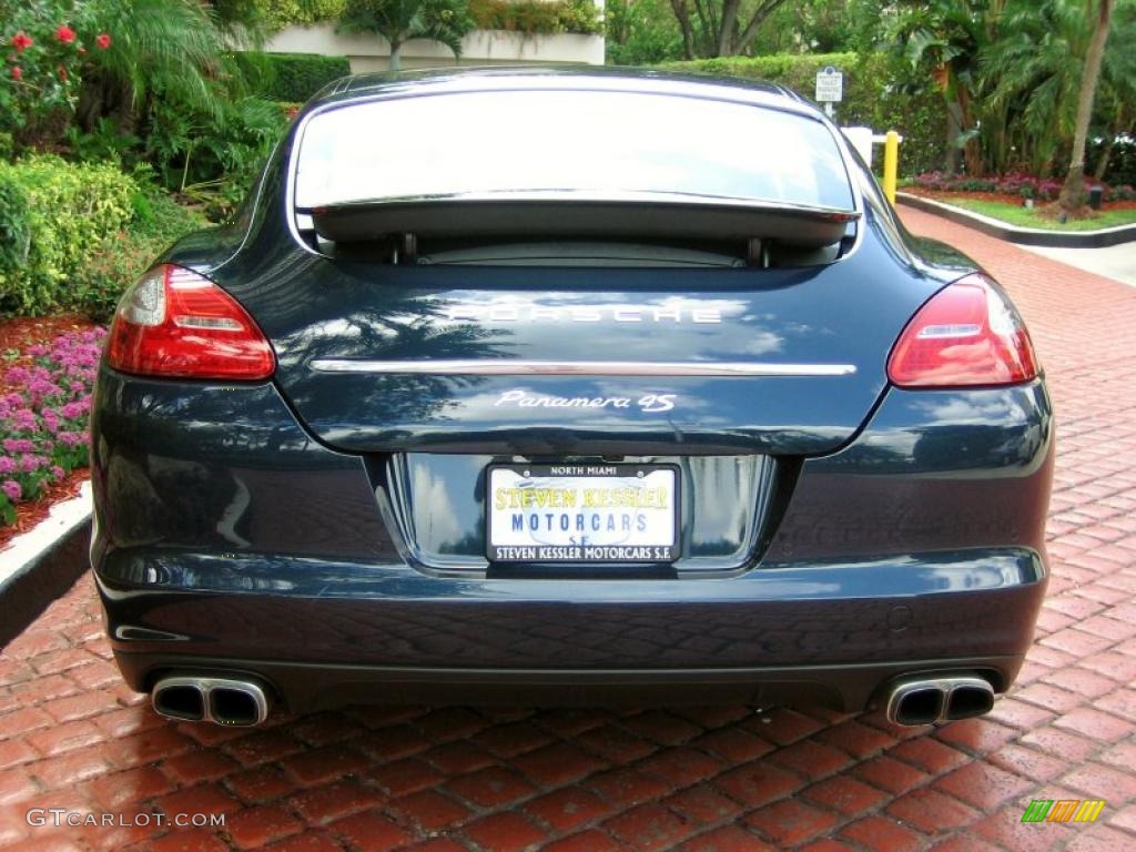 Dark Blue Metallic 2010 Porsche Panamera 4S Exterior Photo #49077305