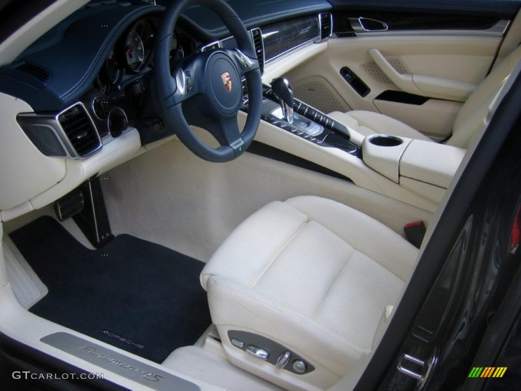 Yachting Blue/Cream Interior 2010 Porsche Panamera 4S Photo #49077383