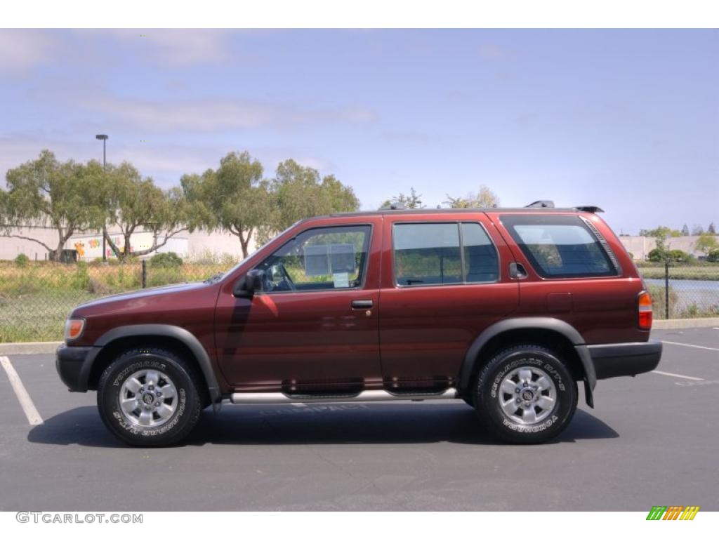 Red Pearl Metallic 1998 Nissan Pathfinder SE 4x4 Exterior Photo #49078040