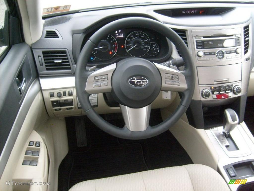 Warm Ivory Interior 2011 Subaru Legacy 2.5i Premium Photo #49078094