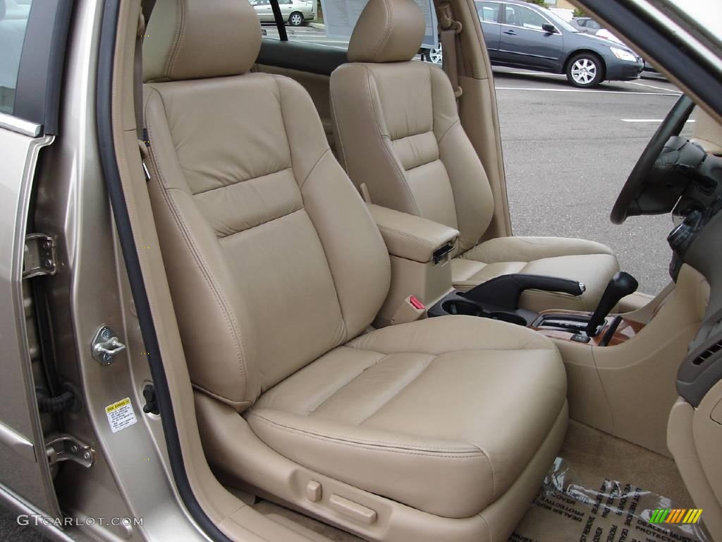 2003 Accord EX V6 Sedan - Desert Mist Metallic / Ivory photo #13