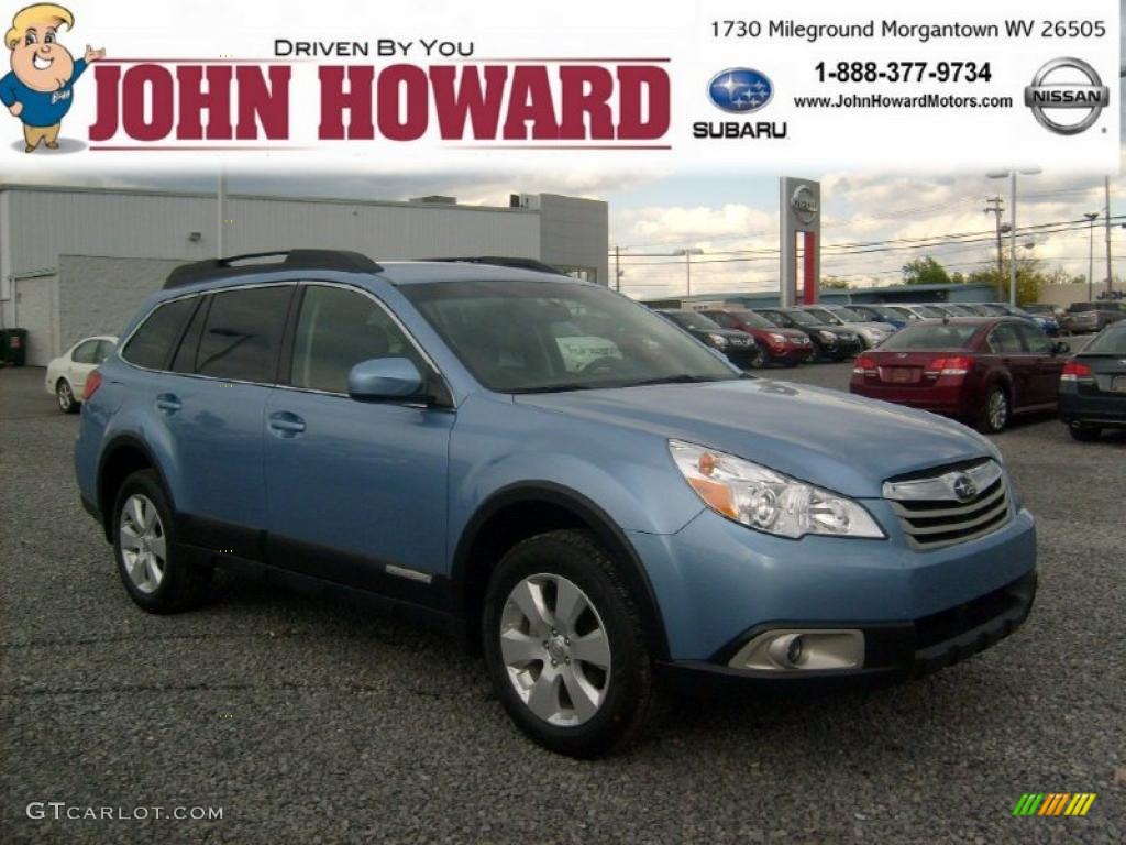 Sky Blue Metallic Subaru Outback