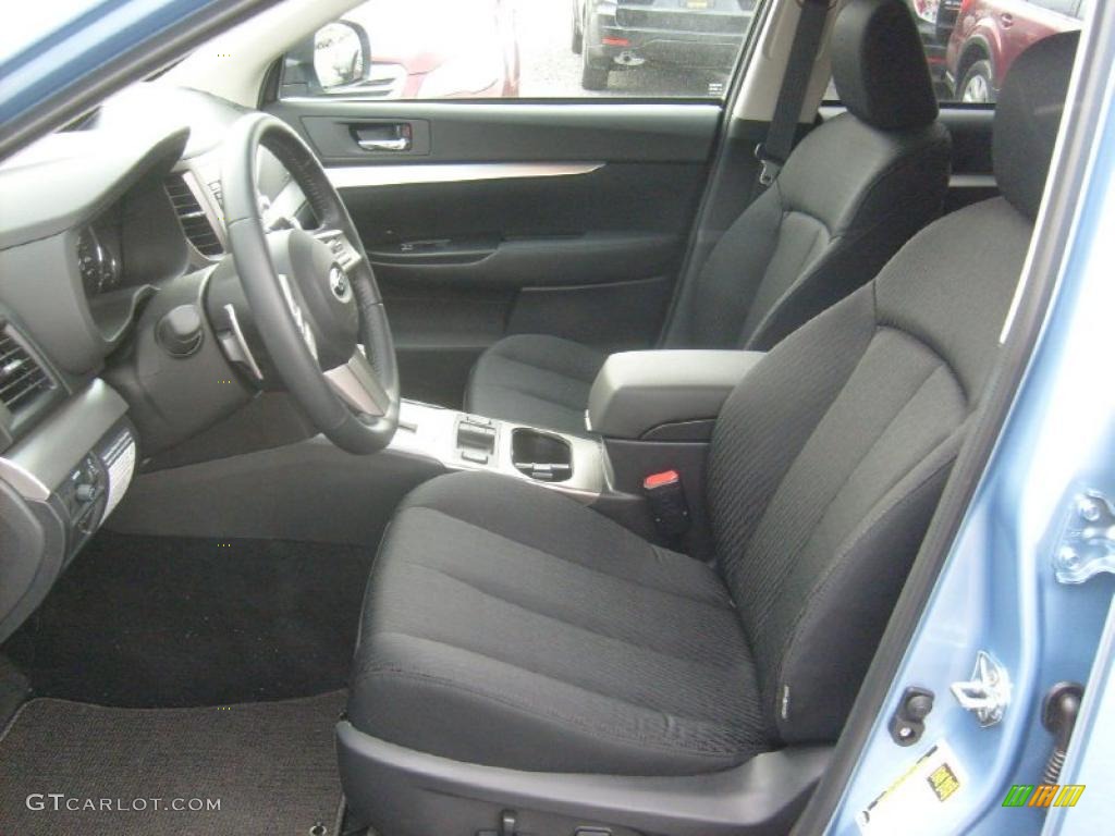 2011 Outback 2.5i Premium Wagon - Sky Blue Metallic / Off Black photo #3
