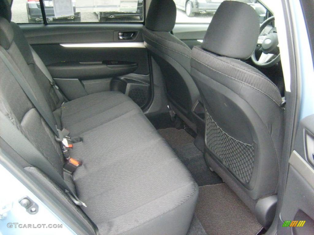 2011 Outback 2.5i Premium Wagon - Sky Blue Metallic / Off Black photo #4
