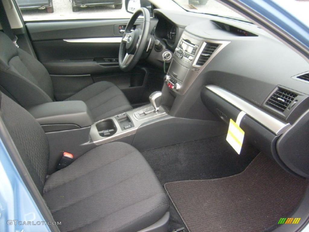 2011 Outback 2.5i Premium Wagon - Sky Blue Metallic / Off Black photo #5