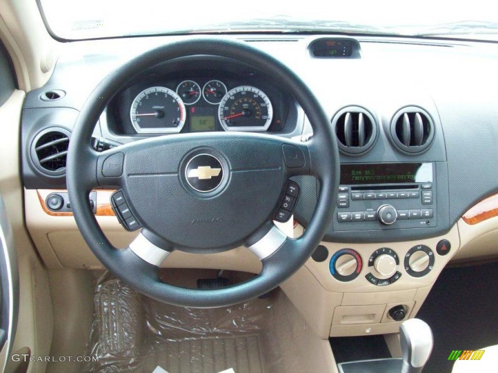 2011 Chevrolet Aveo Aveo5 LT Neutral Dashboard Photo #49078578