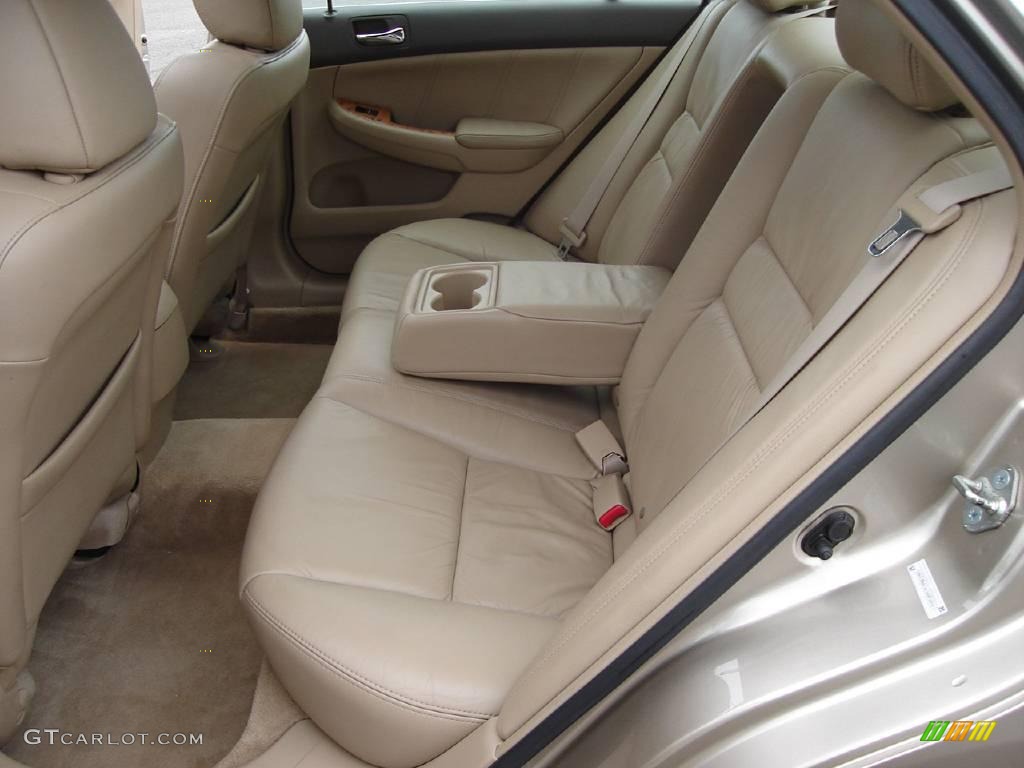 2003 Accord EX V6 Sedan - Desert Mist Metallic / Ivory photo #15