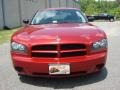 2007 Inferno Red Crystal Pearl Dodge Charger   photo #8