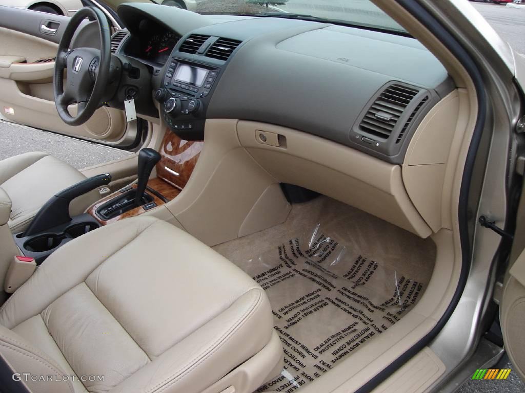 2003 Accord EX V6 Sedan - Desert Mist Metallic / Ivory photo #18