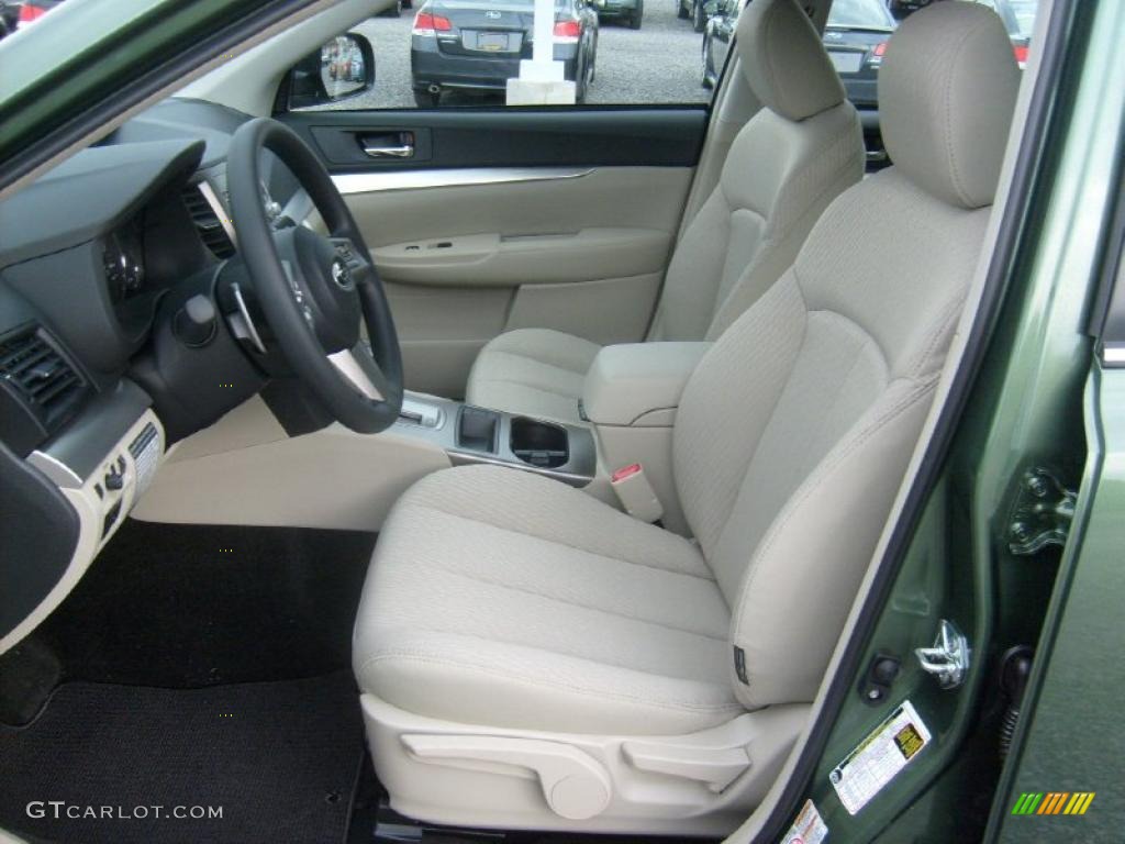 Warm Ivory Interior 2011 Subaru Outback 2.5i Wagon Photo #49078809