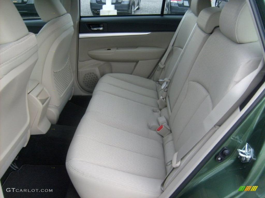 Warm Ivory Interior 2011 Subaru Outback 2.5i Wagon Photo #49078825