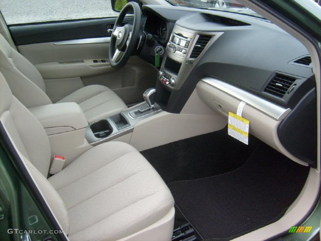 Warm Ivory Interior 2011 Subaru Outback 2.5i Wagon Photo #49078853