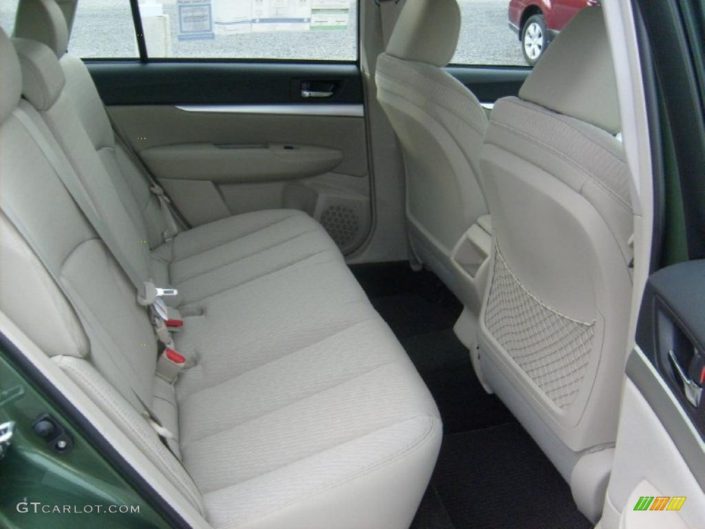 Warm Ivory Interior 2011 Subaru Outback 2.5i Wagon Photo #49079000