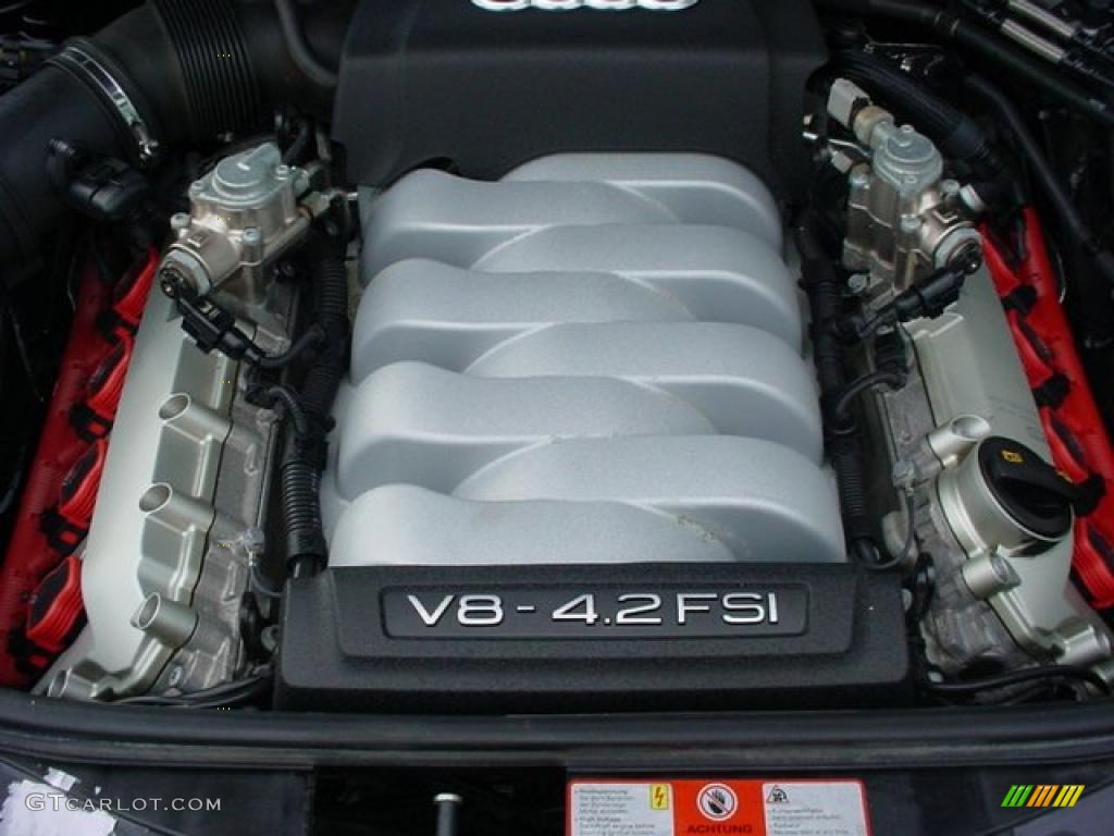 2008 Audi A8 L 4.2 quattro 4.2 Liter FSI DOHC 32-Valve VVT V8 Engine Photo #49079078
