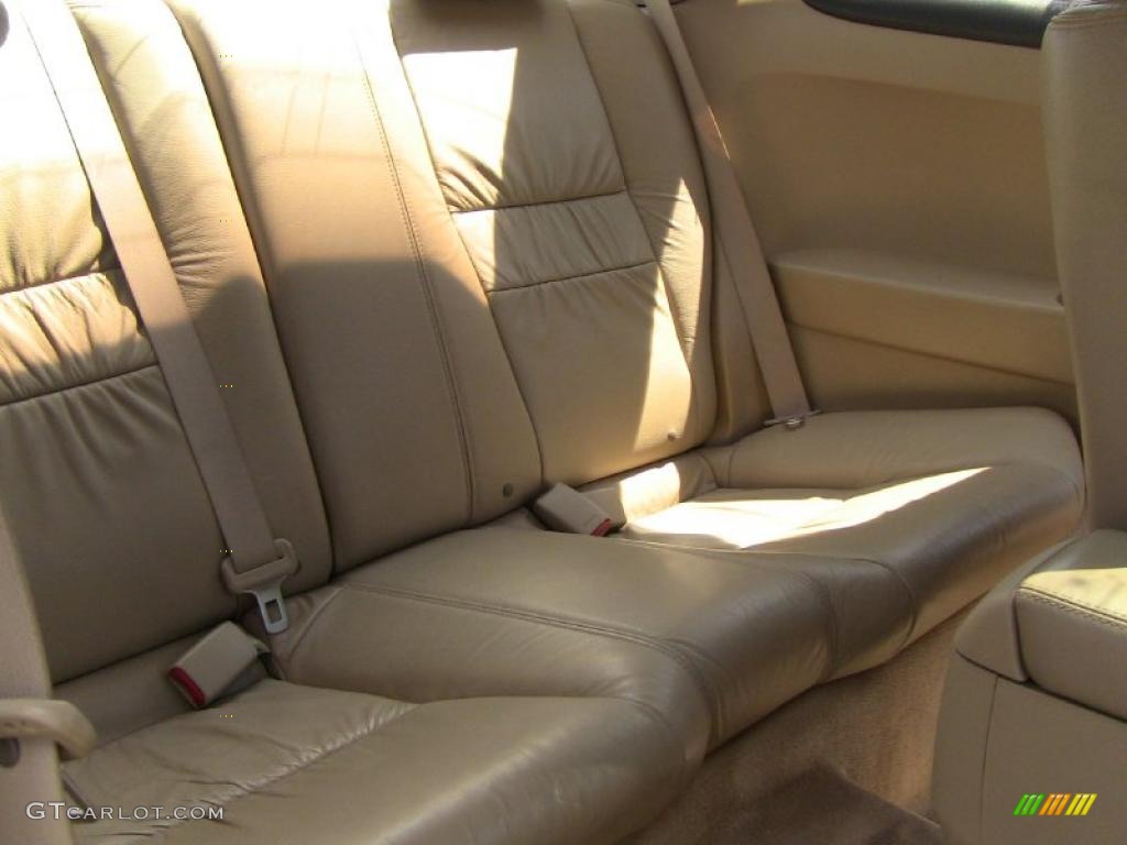 2003 Accord EX V6 Coupe - Desert Mist Metallic / Ivory photo #18