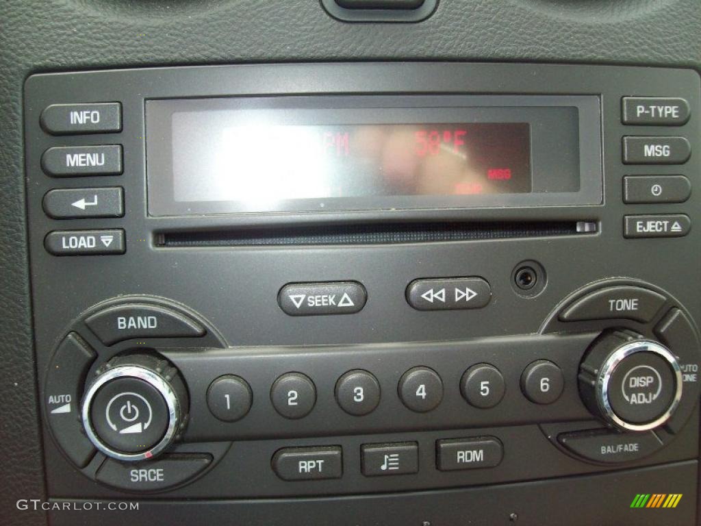 2008 Pontiac G6 GT Convertible Controls Photo #49080659