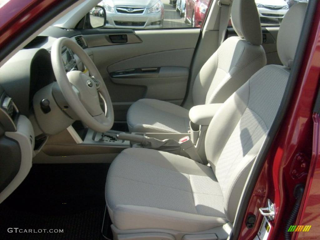 Platinum Interior 2011 Subaru Forester 2.5 X Photo #49080782