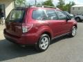 Camelia Red Metallic 2011 Subaru Forester 2.5 X Exterior