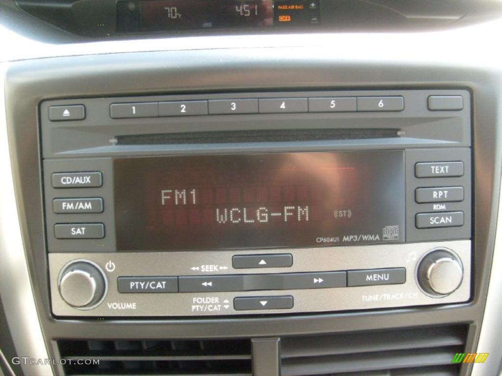 2011 Subaru Forester 2.5 X Controls Photo #49080971