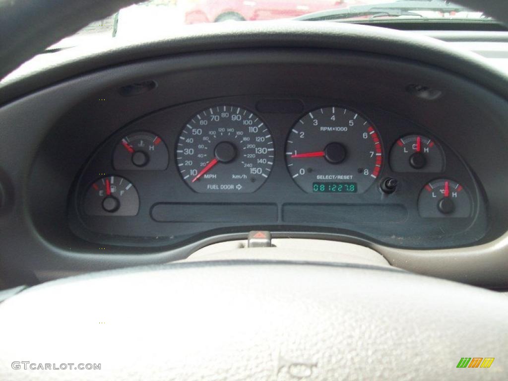 2000 Ford Mustang GT Coupe Gauges Photo #49081226